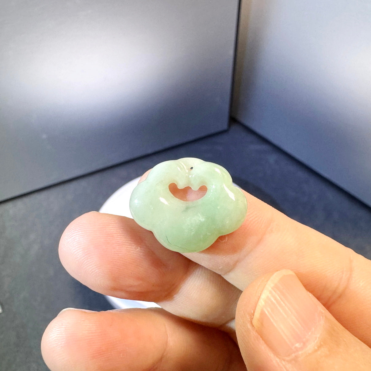 Ruyi Cloud Jade Accessory