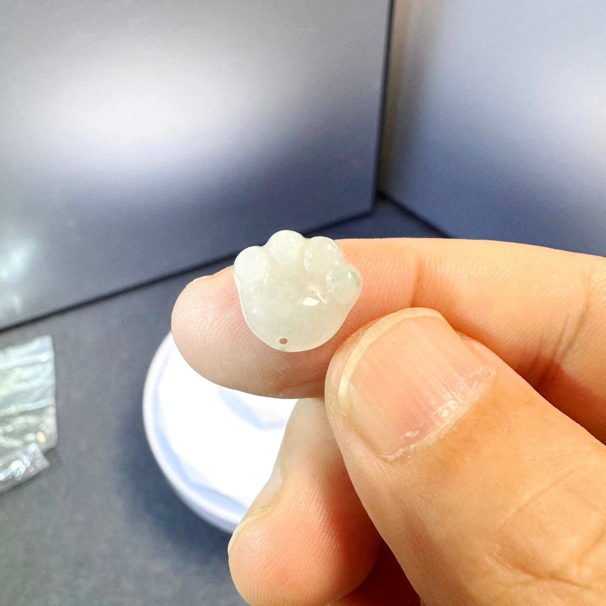 Cat Paw Jade Accessory